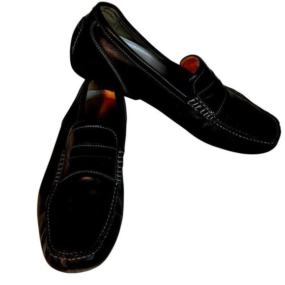 Rockport By Adidas Black Classic Leather Driving Loafers Size 12 main image 6
